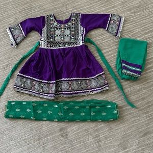 Afghan girl dress